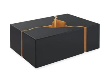 Majesty Coffee Table (CT7225) Black & Gold